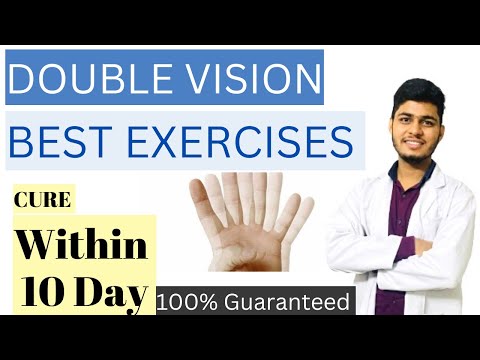 डबल दिखने की परेशानी से पाये राहत । How to cure double vision (100% guaranteed)