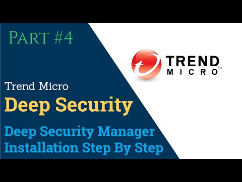 Trend Micro Deep Security Manager Installation Step By Step