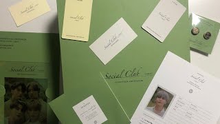 Seventeen Social Club Unboxing (Da Capo and Al Fine set version)