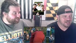 Kicking Shins? Americans React Man Defends His Title, Wins Back To Back Shin Kicking Championship