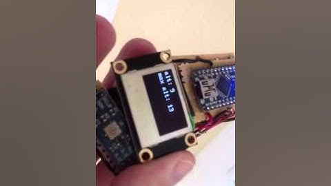 Arduino rocket altimeter