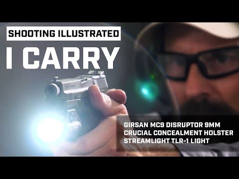 I Carry: EAA/Girsan MC9 Disruptor 9 mm Pistol in a Crucial Concealment Holster.