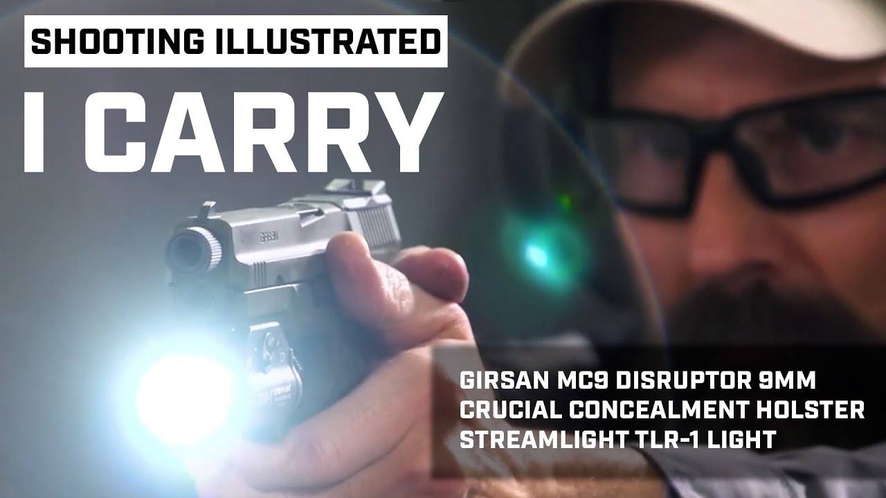 I Carry: EAA/Girsan MC9 Disruptor 9 mm Pistol in a Crucial Concealment Holster.