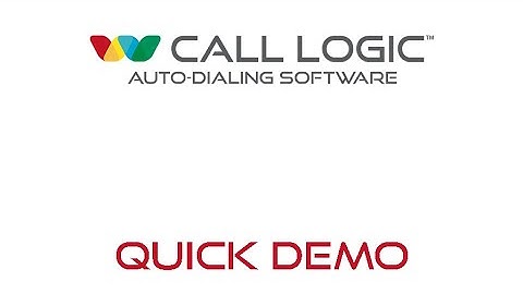 Demonstration of Call Logic