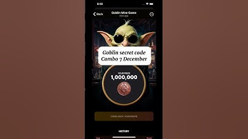 7 December Goblin mini game secret code today goblin bot combo secret code #shortsfeed #ytshorts