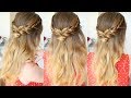 Everyday Embellished Half Up Style | Braidsandstyles12