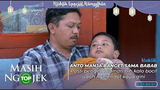 TUKANG OJEK PENGKOLAN HARI INI | ANTO NGAMBEK! Kang Tisna Ngga Sengaja Ngabisin #KOMPILASIKLAKLIK