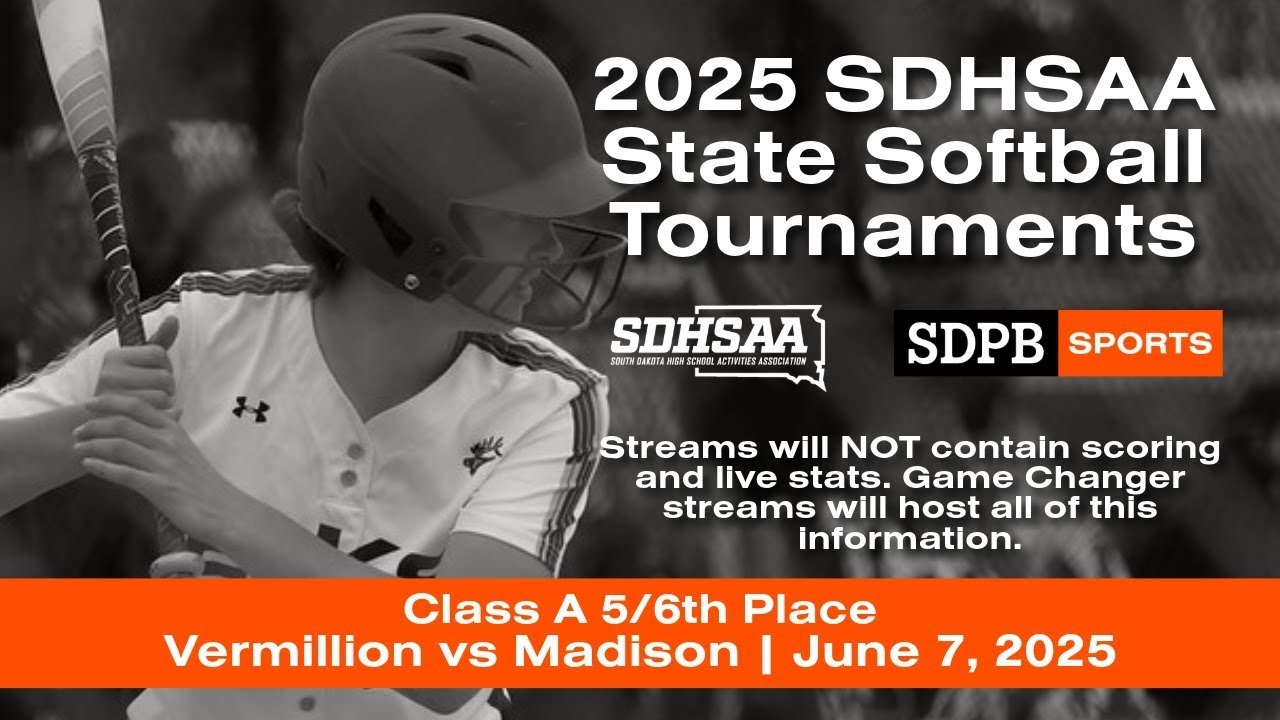 Vermillion v Madison | SDHSAA Class A State Softball 5/6th Place - YouTube