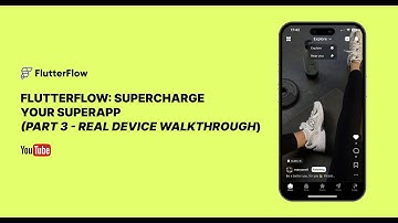 FlutterFlow Social-Media App Template | Supabase + Firebase (Part 3 - Real Device Walkthrough)