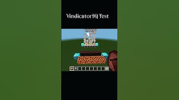 Vindicator IQ Test #music #minecraft #minecrafthacks #minecraftshorts #minecraftsurvival
