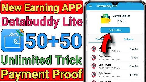 Databuddy Lite App Se Paise Kaise Kamaye || Databuddy Lite App Payment Proof || Databuddy Lite app