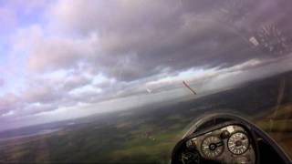 Ridge soaring at Nympsfield