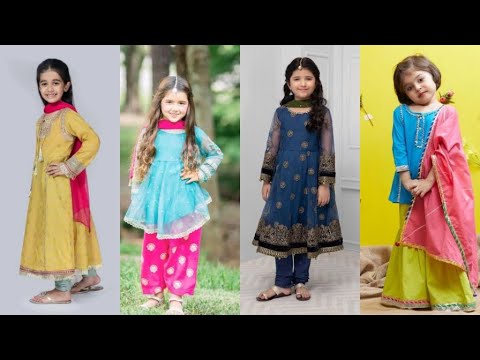 Cute Baby Girls Dress Stitching Ideas for Eid | Eid Dress Collection ...