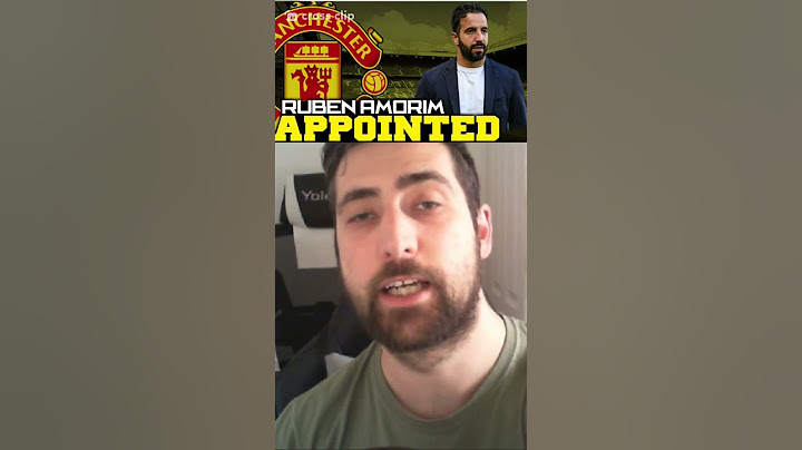 BREAKING: AMORIM APPOINTED!!!
