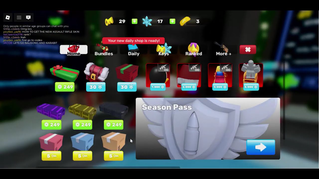 how to get new assault rifle skin in rivals - YouTube