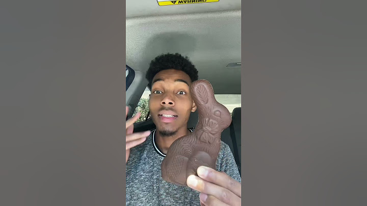 BEWARE OF SKIPPING TO FAR !CHOCOLATE EASTER BUNNY REVIEW