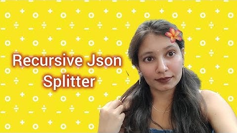 RecursiveJsonSplitter in LangChain | Process Complex JSON Data | Agentic AI Bootcamp