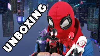 ABRIENDO JUGUETES DEL SPIDERVERSE / NAVY