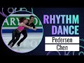 Pedersen  chen usa  ice dance rhythm dance  gp final 2023  jgpfigure