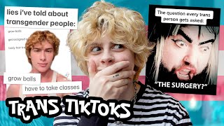 TRANS TIKTOKS THAT MAKE ME CACKLE (TRANS GUY REACTS) | NOAHFINNCE