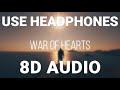 Ruelle War Of Hearts 8D AUDIO Ruelle War Of Hearts 8D AUDIO
