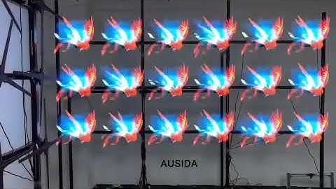 How to make 3D hologram fans for video wall