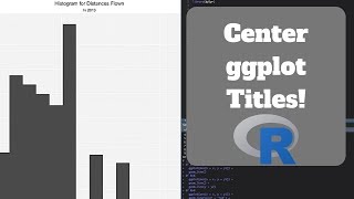 How to Center ggplot Titles R