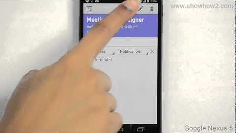 Google Nexus 5 - Change Event Color