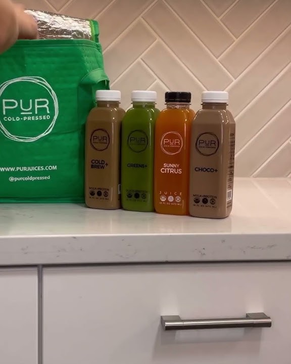 Pur Cold Pressed Juice - A ton of Flavors with a ton of Benefits