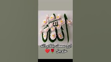 ارح سمعك بكلام الله عزوجل #قرآن #اكسبلور #تلاوة_خاشعة #لايك #تلاوات #تيك_توك