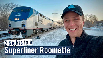 What is the difference between a roomette and a bedroom on Amtrak?