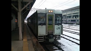 【JR東日本・キハ100系】大船渡線　普通　盛行　一ノ関→盛　キハ100-4