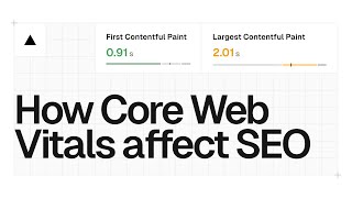 How Core Web Vitals affect SEO by Vercel 5,790 views 3 months ago 15 minutes