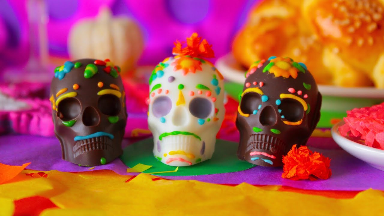 Haz tus Calaveritas de Chocolate para DÍA DE MUERTOS |Mi Mamá Cocina|