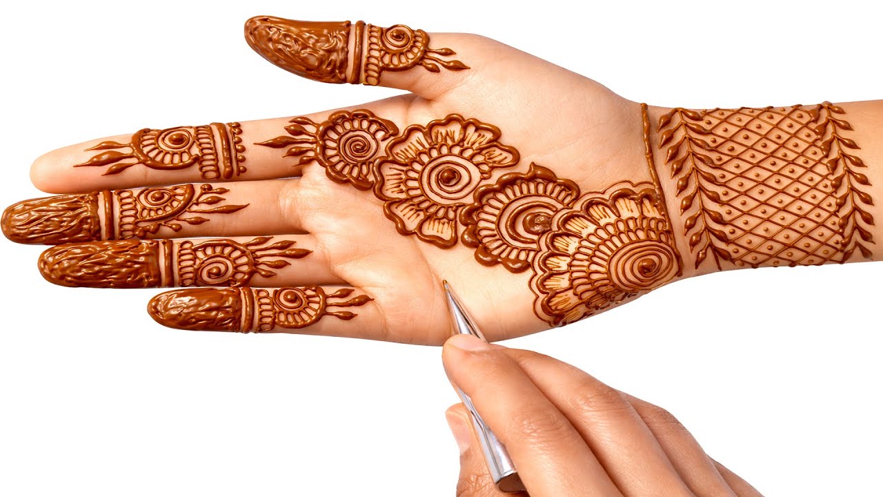 Unique Mehndi Designs For Hands | Baby Shower Mehndi | Anisha Mehndi Magic
