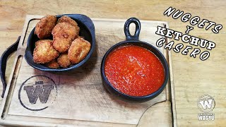 Nuggets de Pollo y Ketchup Casero  Mr. Wagyu