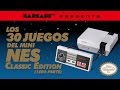 Los 30 juegos de NES CLASSIC EDITION - parte 1