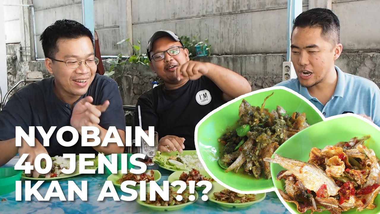 Kedai ini jual 40 jenis ikan asin! - YouTube