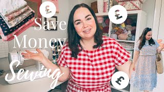 8 Tips For Sewing On A Budget | Thrifty Fabric, Free Patterns & Sewing A Wardrobe For Free