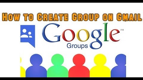 How To Create Group on Gmail Hindi / Urdu
