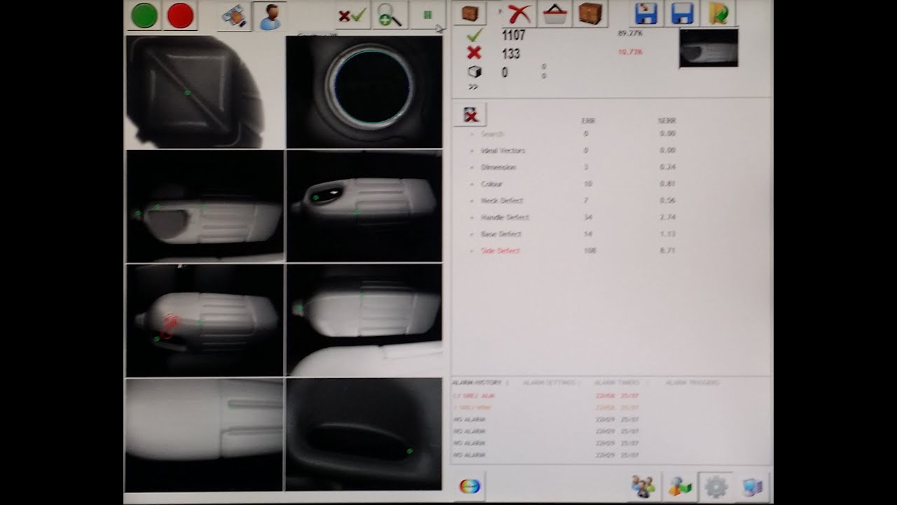 Standalone bottle Inspection - YouTube