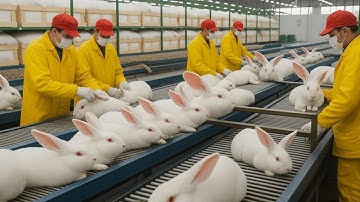 Inside the Rabbit Fur Factory: How Real Fur Is Processed Step by Step