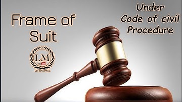 Order 2 (Frame of Suits) CPC 1908