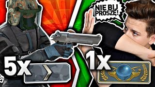 RANGA NIE GRA w CS:GO! KUPOWANIE SZYBKOŚCI VS 5X SILVER ELITE w CS! JACOB CSGO