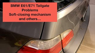 BMW E61(E71) Tailgate Problems, soft-closing mechanism and others. screenshot 4