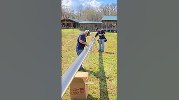 ASMR building a Seamless Gutter with American Gutter Masters