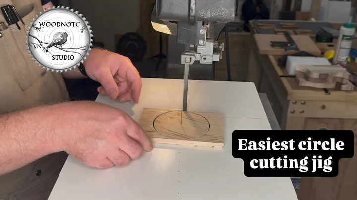 The ONLY circle cutting jig needed for PRECISION cuts on the Bandsaw!