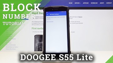 How to Block Number in Doogee S55 Lite - Block Unwanted Callers