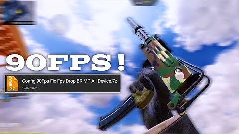 90FPS CONFIG FOR COD MOBILE | FIX FPS DROP BR/MP | CONFIG CODM 2022