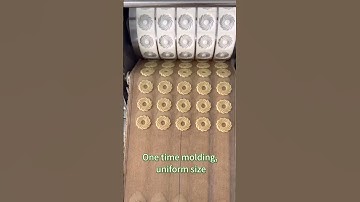 Unlock Perfect, Uniform Biscuits Automatically! 🍪#biscuitmoldingmachine #biscuit #crispy #cookies